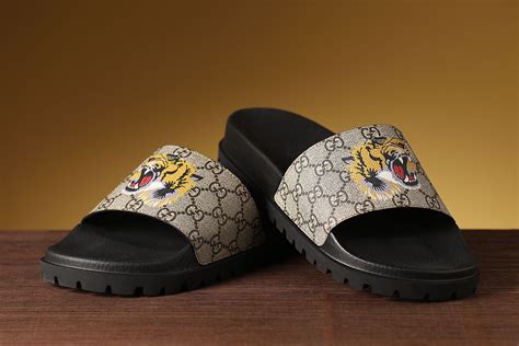 cheap gucci mens slippers|gucci slippers diamond.